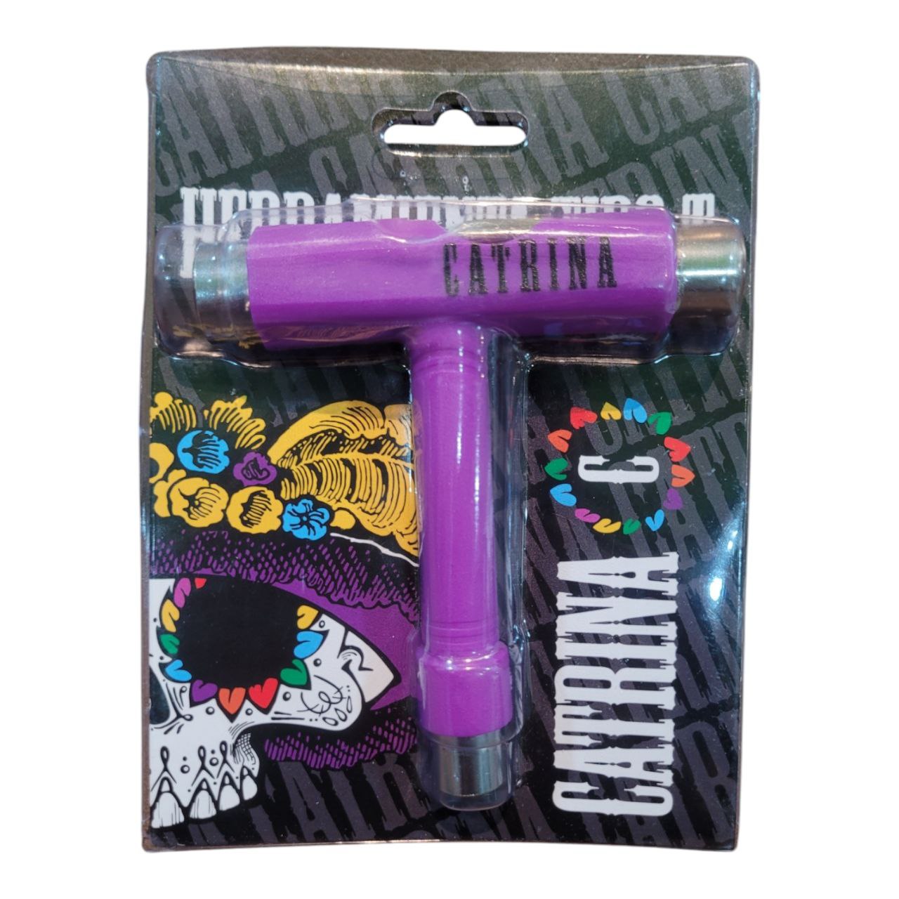 Llave T Morada Herramienta Skate CATRINA