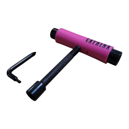Llave T Rosa Con Lima Herramienta Skate CATRINA