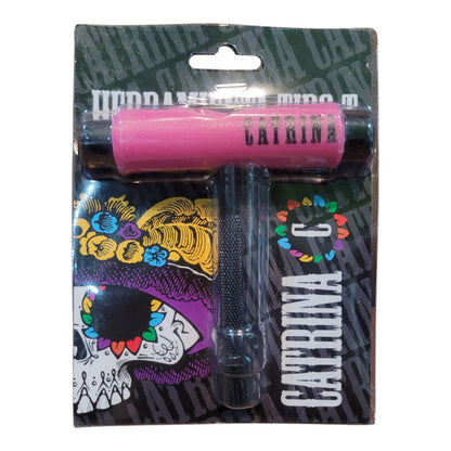 Llave T Rosa Con Lima Herramienta Skate CATRINA