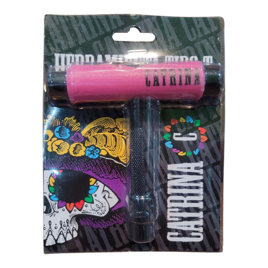 Llave T Rosa Con Lima Herramienta Skate CATRINA