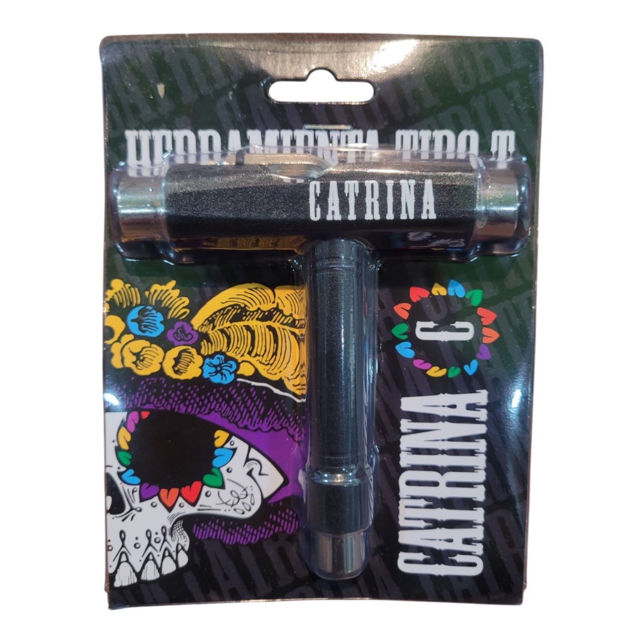 Llave T Negra Herramienta Skate CATRINA