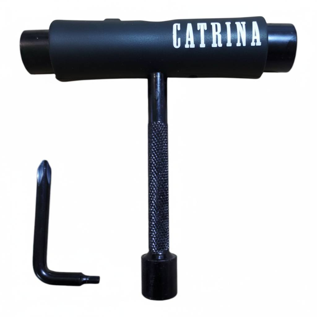 Llave T Negra Con Lima Herramienta Skate CATRINA