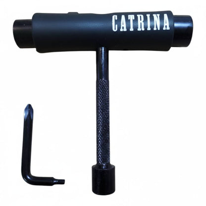 Llave T Negra Con Lima Herramienta Skate CATRINA