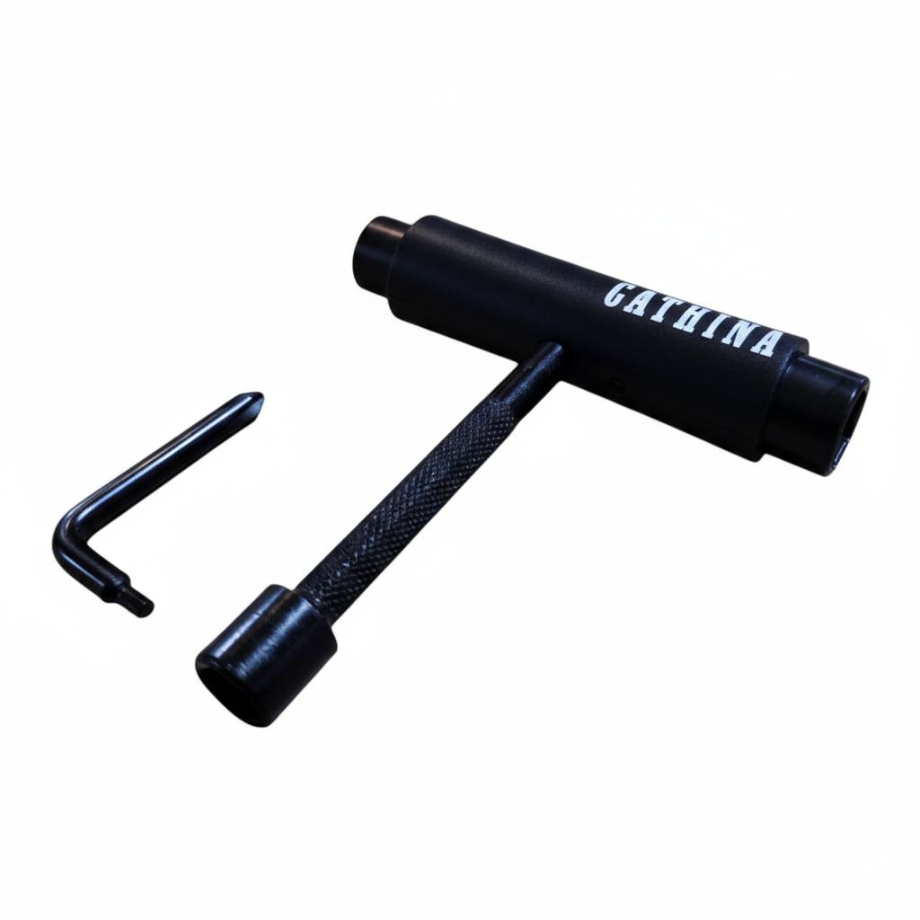 Llave T Negra Con Lima Herramienta Skate CATRINA