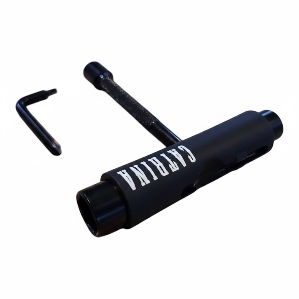 Llave T Negra Con Lima Herramienta Skate CATRINA