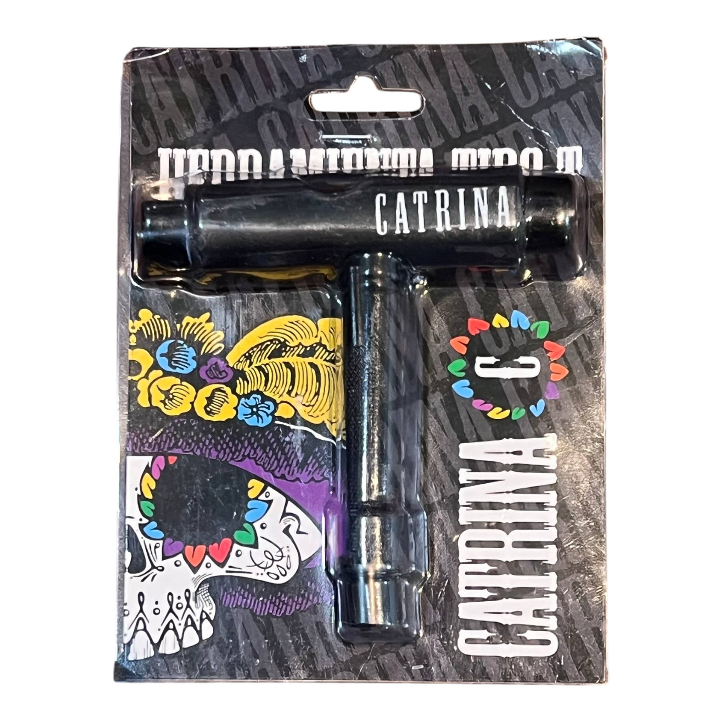 Llave T Negra Con Lima Herramienta Skate CATRINA