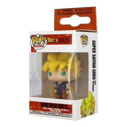 Llavero Super Saiyan Goku Pocket Pop Keychain