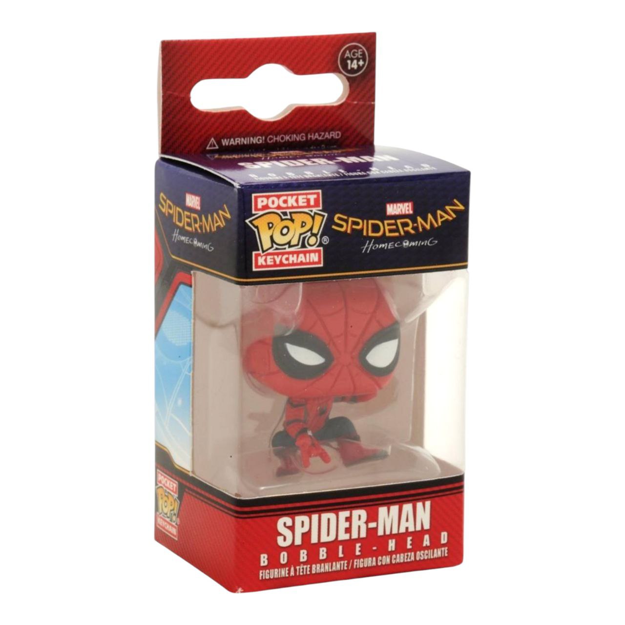 Llavero Spiderman Pocket Pop Keychain