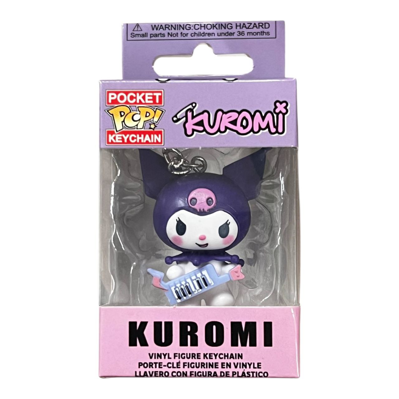 Llavero Purple Kuromi Pocket Pop Keychain