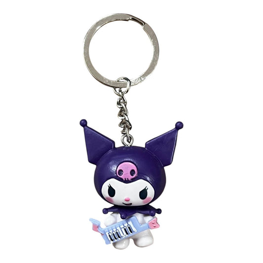 Llavero Purple Kuromi Pocket Pop Keychain