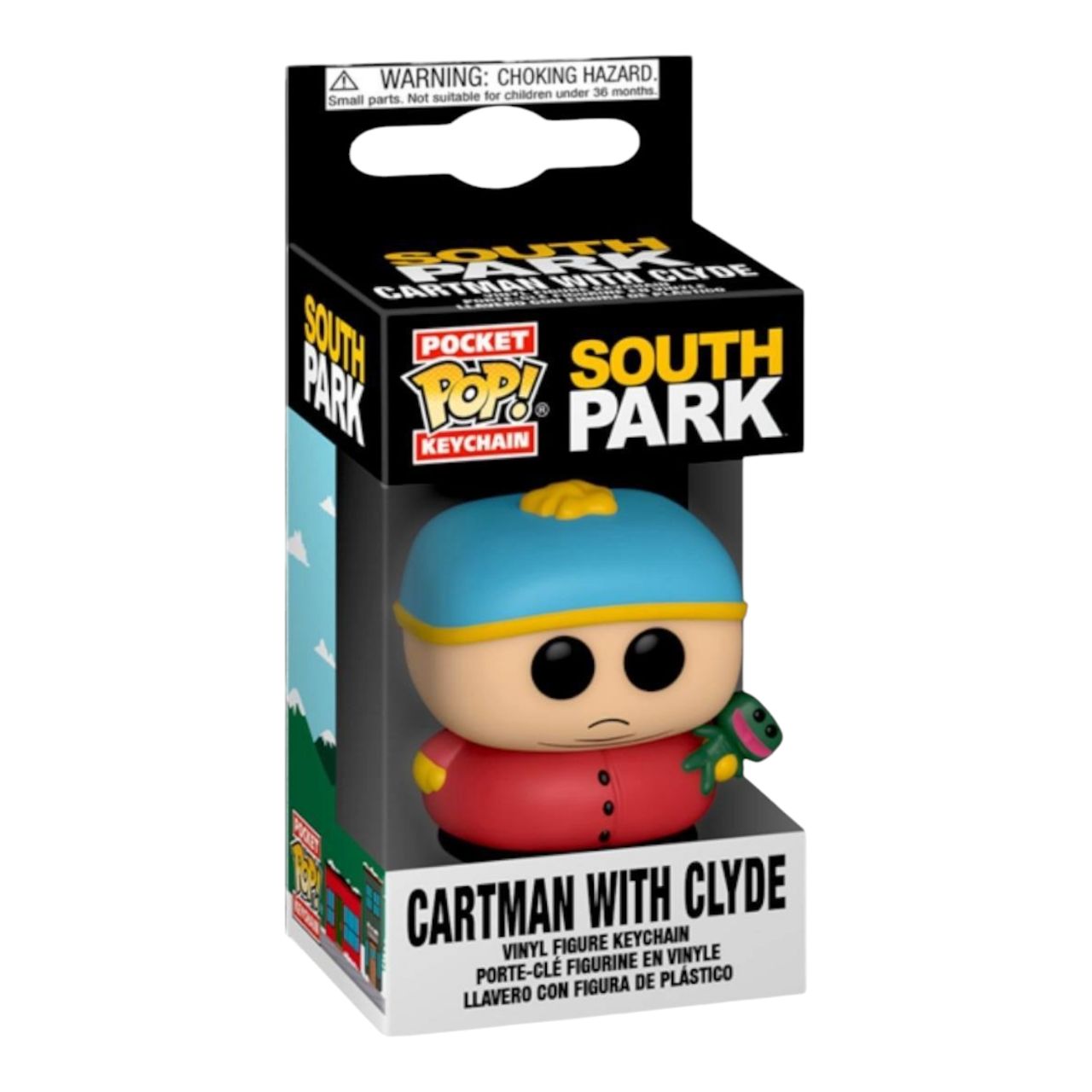 Llavero Cartman With Clyde Pocket Pop Keychain