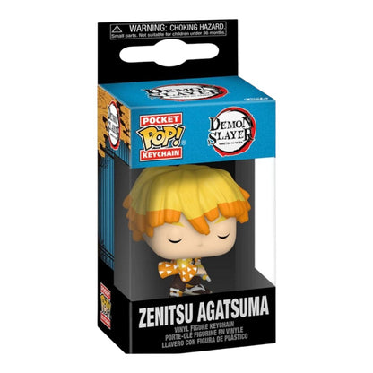 Llavero Zenitsu Pocket Pop Keychain