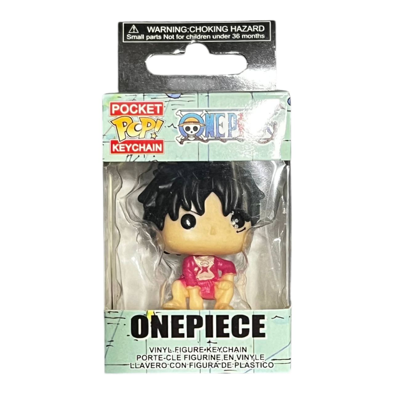 Llavero Luffy Pocket Pop Keychain