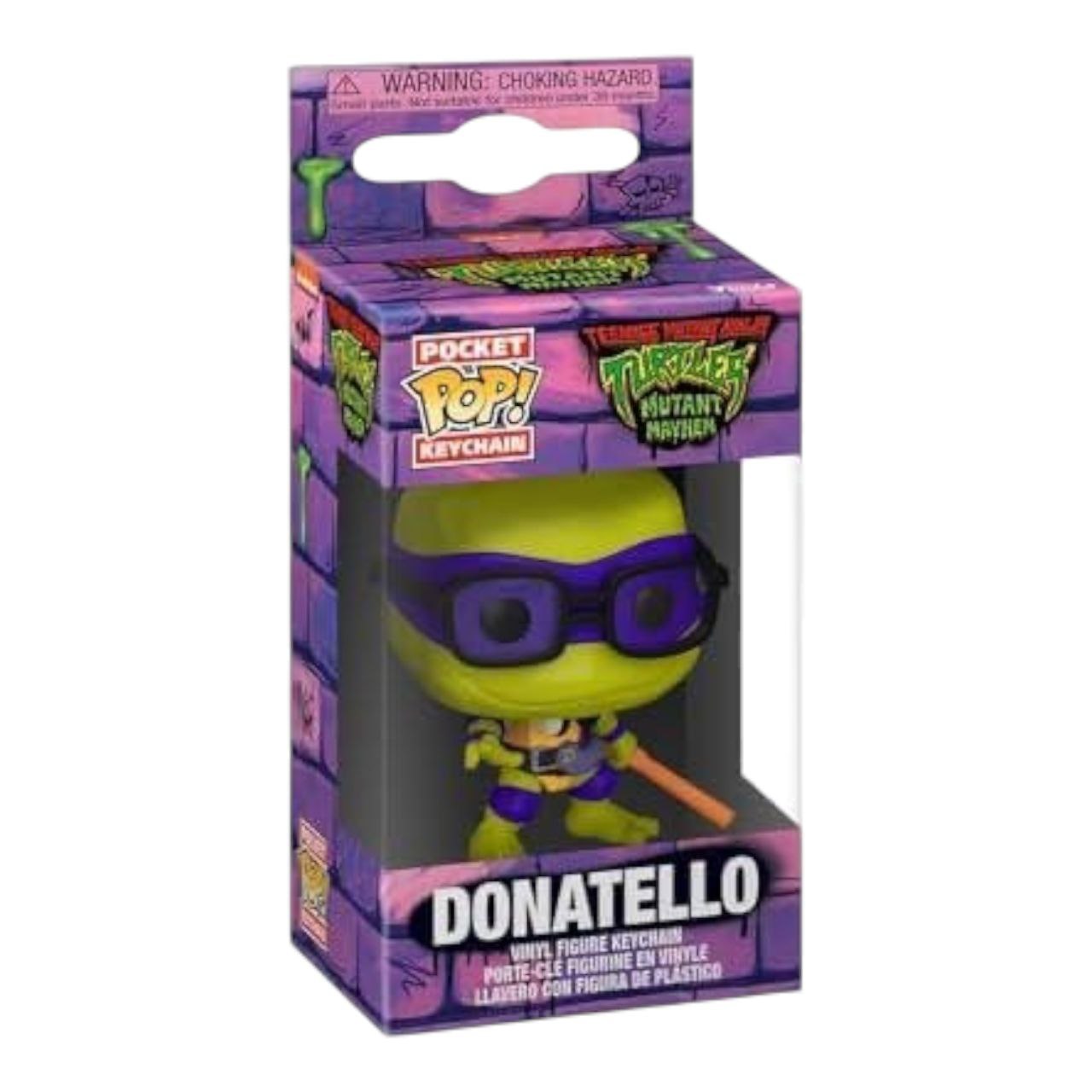 Llavero Donatello Pocket Pop Keychain