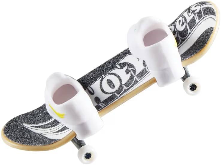 Patineta Para Dedos Con Tenis Tony Hawk Blanco Finger Board HOT WHEELS