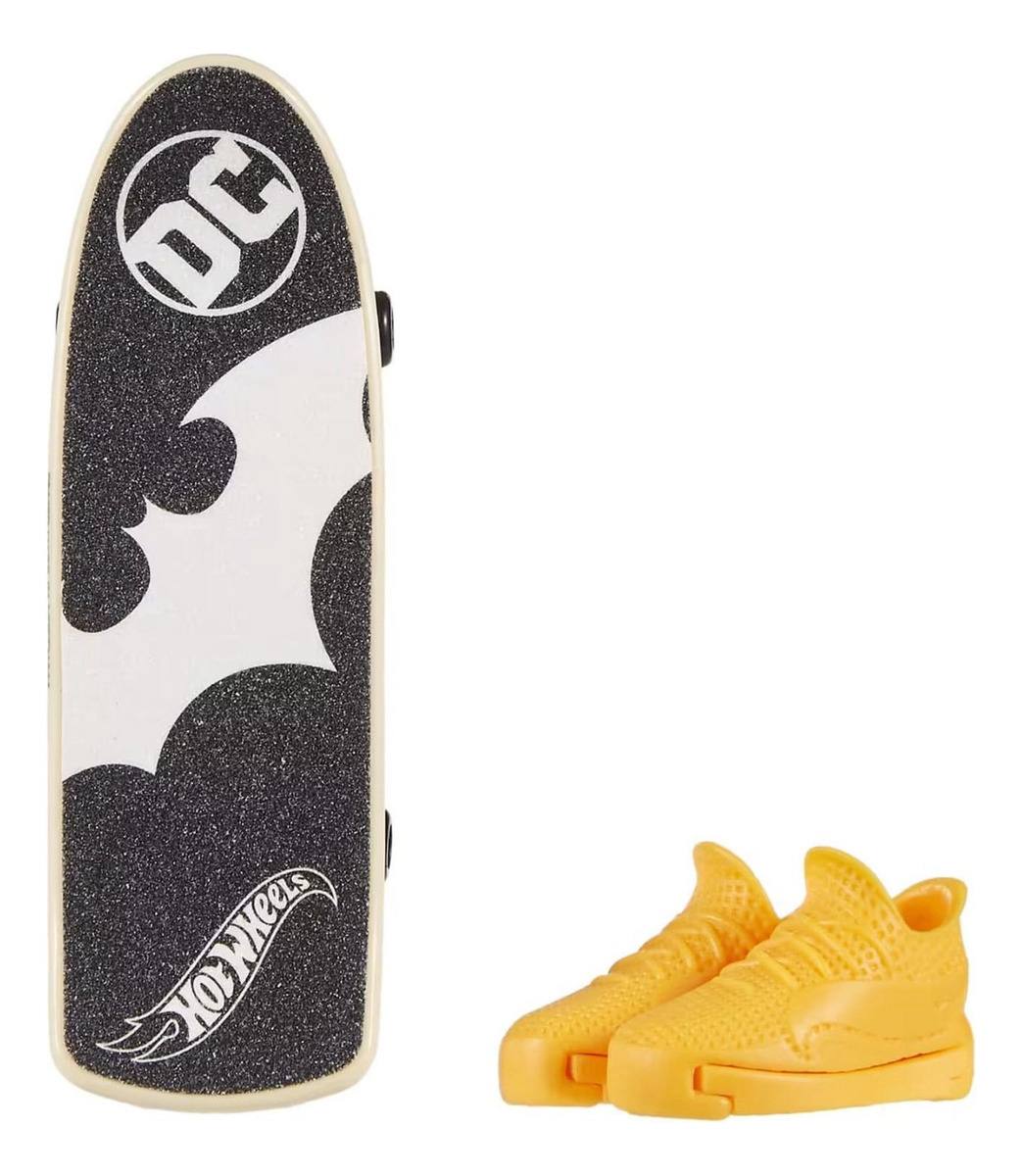 Patineta Para Dedos Con Tenis Batman Finger Board HOT WHEELS