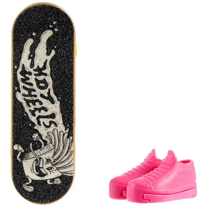 Patineta Para Dedos Con Tenis Food Style Rosa Finger Board HOT WHEELS