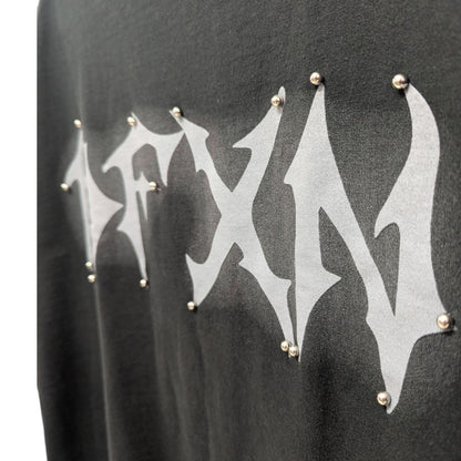 Playera Negra Oversized Glown Darkness ANTIFASHION