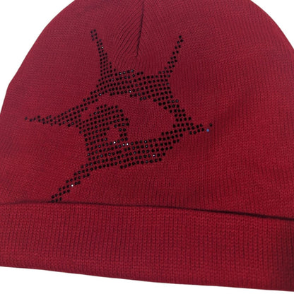 Gorro Ojo Rojo Con Brillos Beanies ANTIFASHION