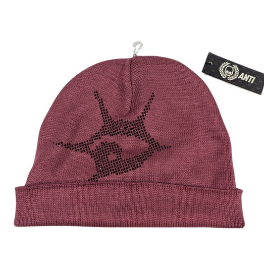 Gorro Ojo Rosa Con Brillos Beanies ANTIFASHION