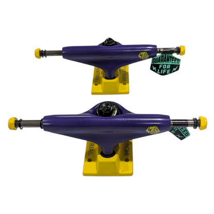 Trucks Morado/Amarillo Industrial Para Skate ANTIFASHION