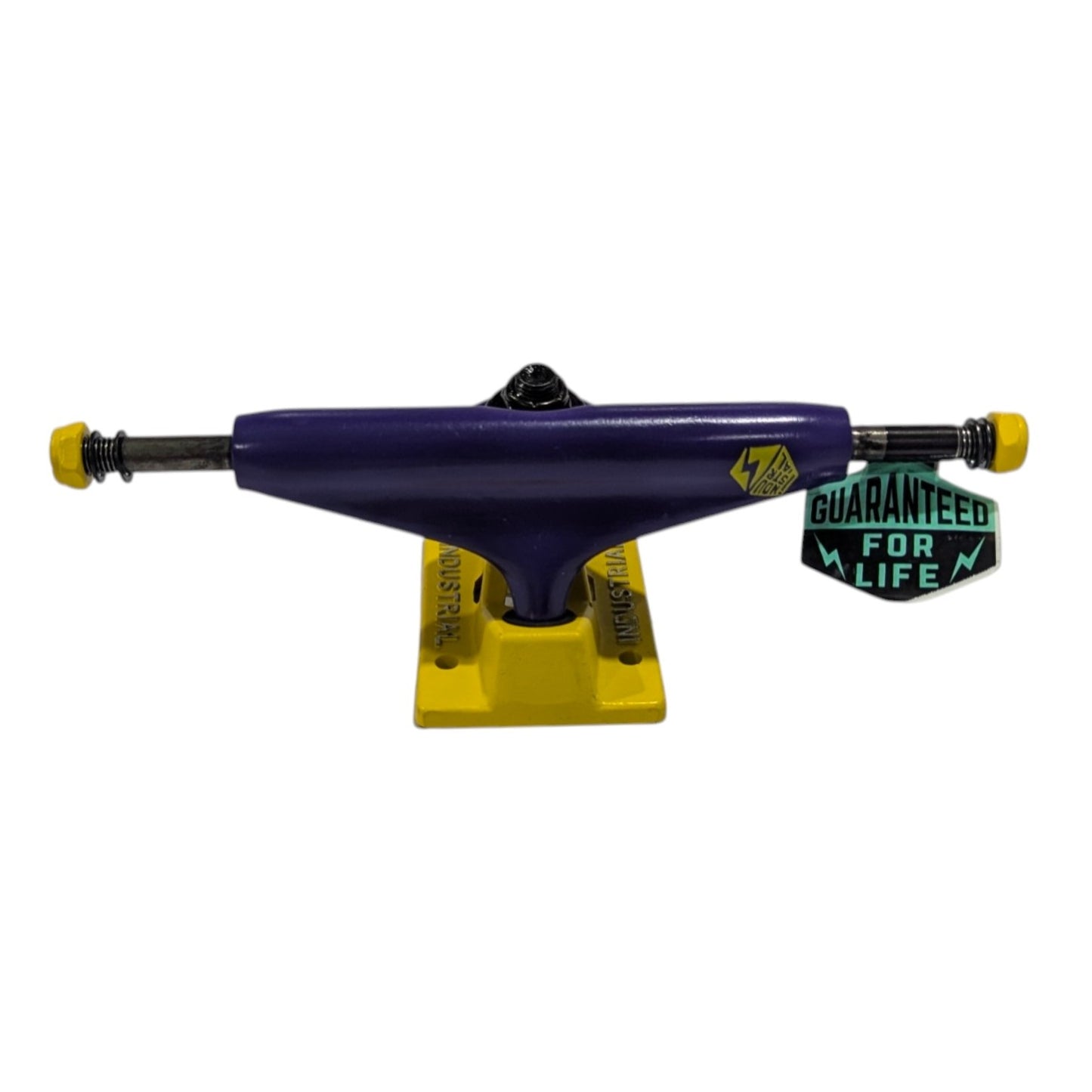 Trucks Morado/Amarillo Industrial Para Skate ANTIFASHION