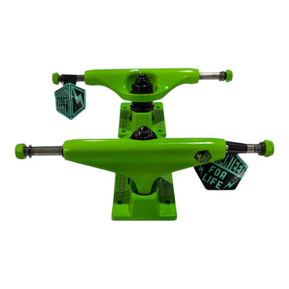 Trucks Verdes Industrial Para Skate ANTIFASHION