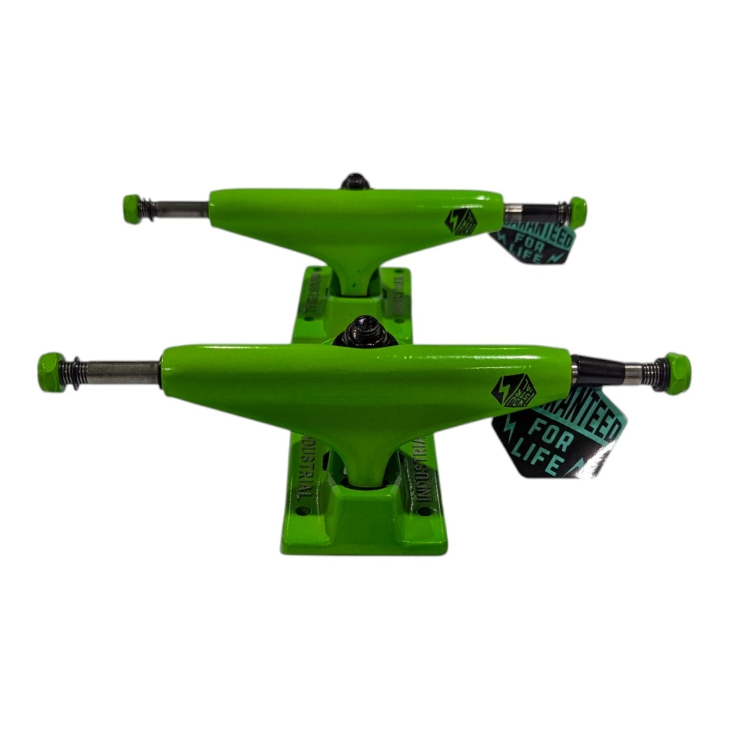 Trucks Verdes Industrial Para Skate ANTIFASHION