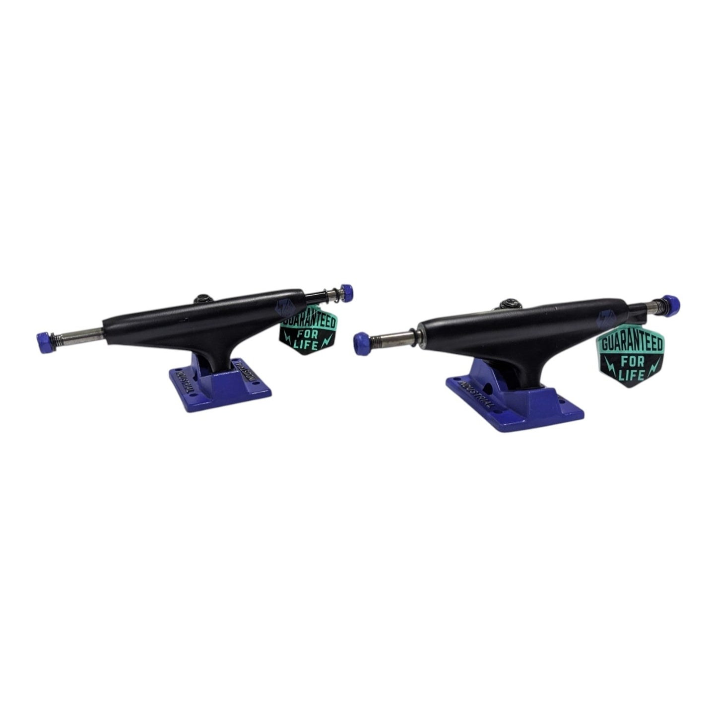 Trucks Negro/Azul Industrial Para Skate ANTIFASHION