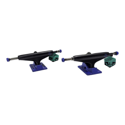 Trucks Negro/Azul Industrial Para Skate ANTIFASHION