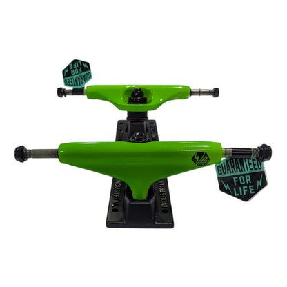 Trucks Verde/Negro Industrial Para Skate ANTIFASHION