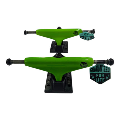 Trucks Verde/Negro Industrial Para Skate ANTIFASHION