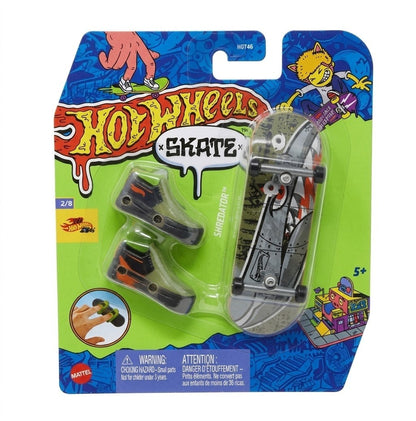 Patineta Para Dedos Con Tenis Shredator Finger Board HOT WHEELS