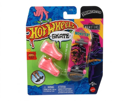 Patineta Para Dedos Con Tenis Frankenstein Finger Board HOT WHEELS