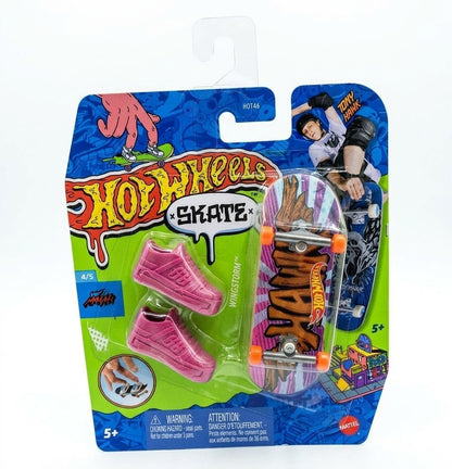 Patineta Para Dedos Con Tenis Wingstorm Finger Board HOT WHEELS