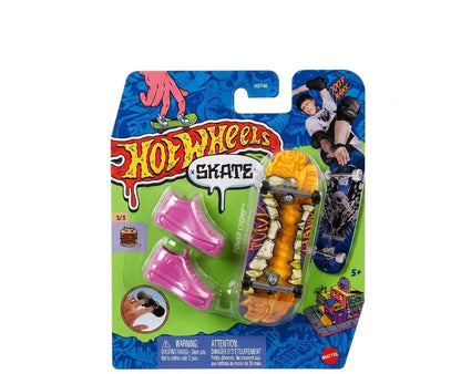 Patineta Para Dedos Con Tenis Creature Power Chomp  Finger Board HOT WHEELS