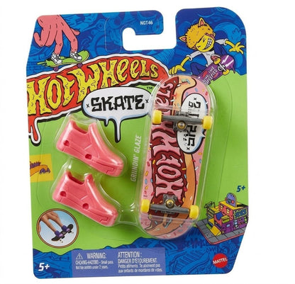 Patineta Para Dedos Con Tenis Grindin' Glaze Finger Board HOT WHEELS