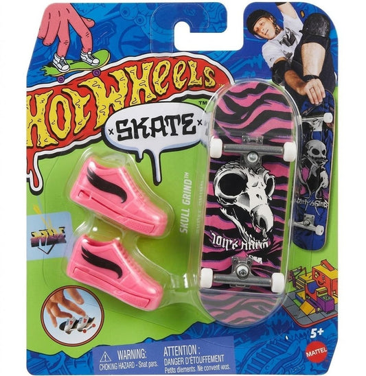 Patineta Para Dedos Con Tenis Skull Grind Finger Board HOT WHEELS