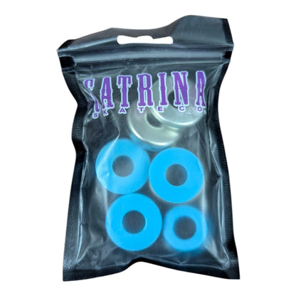 Set Gomas Azul, Cazuelas Y Pivotes Para Trucks CATRINA