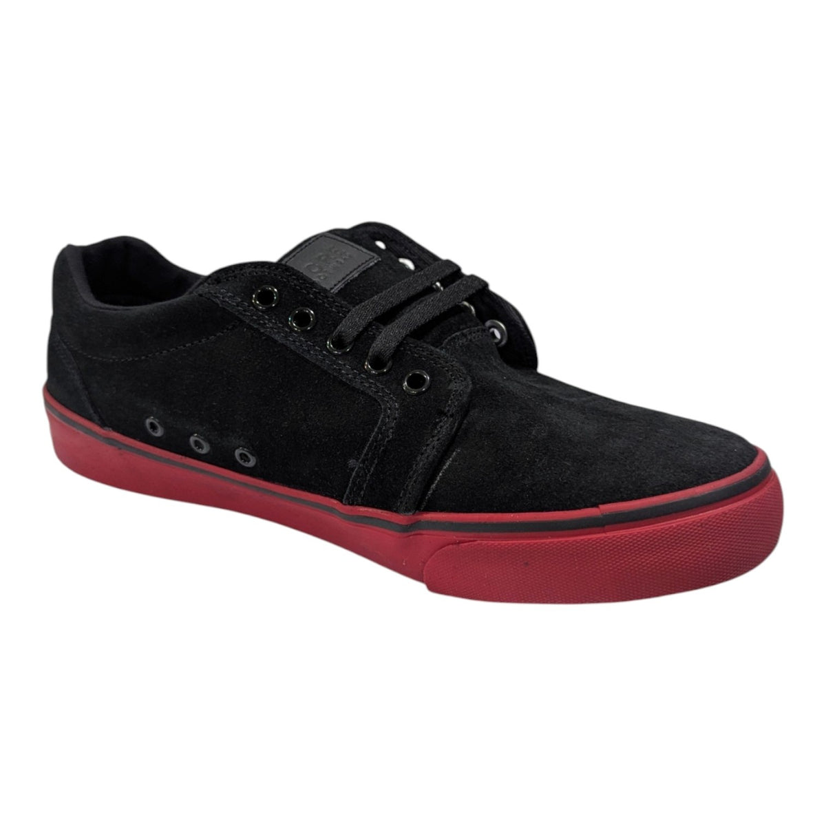 Tenis Gamuza Negros Suela Roja Smith CORE
