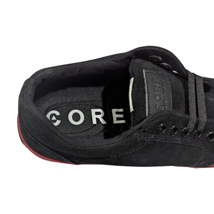 Tenis Gamuza Negros Suela Roja Smith CORE