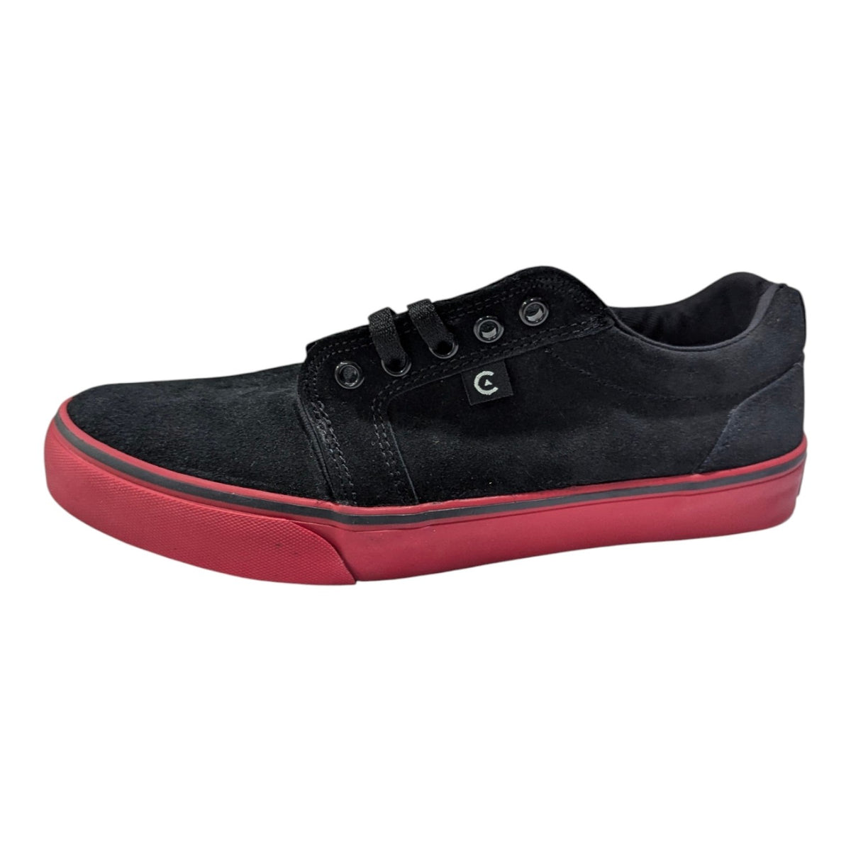 Tenis Gamuza Negros Suela Roja Smith CORE