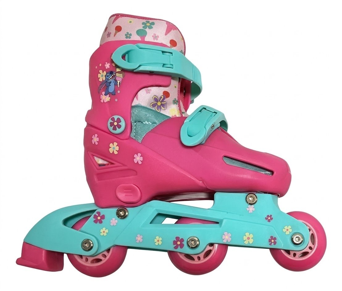 Patines Stitch En Linea Ajustables 19-22 DISNEY