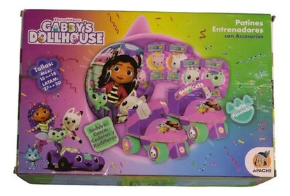 Patines Entrenadores Gabby's Dollhouse Ajustable Accesorios 15-18