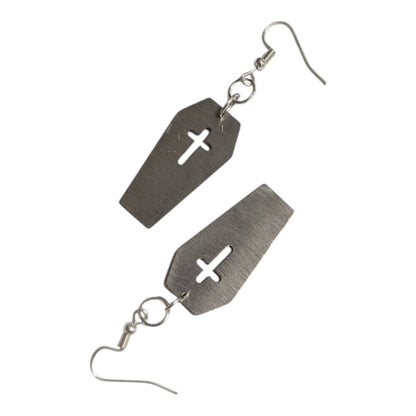 Aretes Ataúd Acero Inoxidable Aretes Góticos YK2 Alternativas