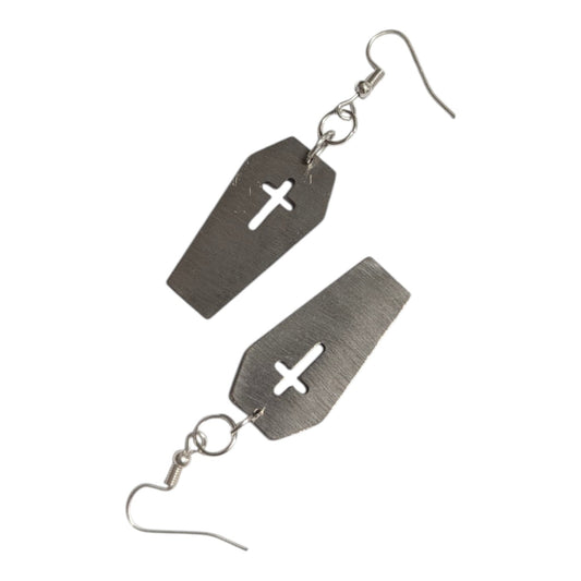 Aretes Ataúd Acero Inoxidable Aretes Góticos YK2 Alternativas