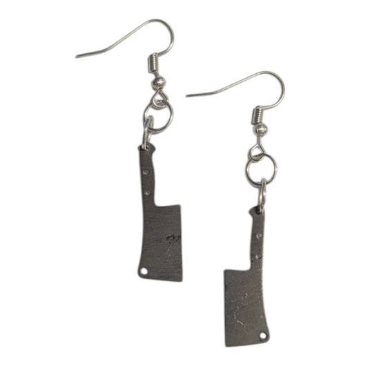 Aretes Machete De Cocina Acero Inoxidable Aretes Góticos YK2 Alternativas