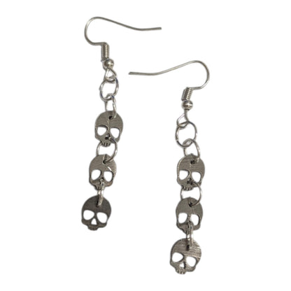 Aretes Calaveritas Mini Acero Inoxidable Aretes Góticos YK2 Alternativas