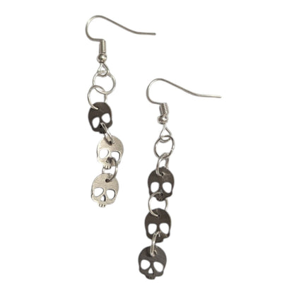 Aretes Calaveritas Mini Acero Inoxidable Aretes Góticos YK2 Alternativas