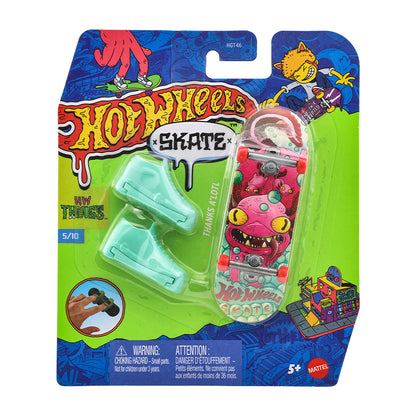 Patineta Para Dedos Con Tenis Finger Board HOT WHEELS